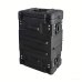 Кейс КД 15408 с рэковой стойкой 5U чёрный Кейс КД 15408 с рэковой стойкой 5U чёрный