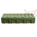 Кейс КД 17977 зелёный