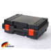 Кейс HEAVY 4054 черный с красными защелками и красной ручкой Кейс HEAVY 4054 черный с красными защелками и красной ручкой